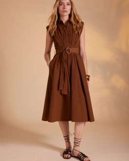 Vestido Camisero Hebilla