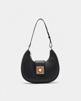 Bolso negro Lion of Porches