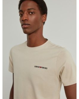 T-Shirt logo Lion Of Porches 100% algodón
