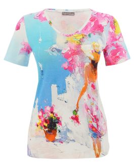 T-Shirt Summer in Santorini