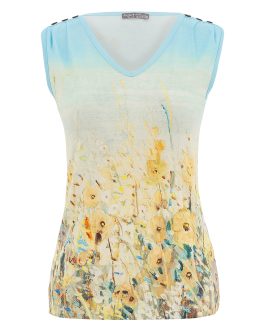 T-Shirt Shoreline Flowers